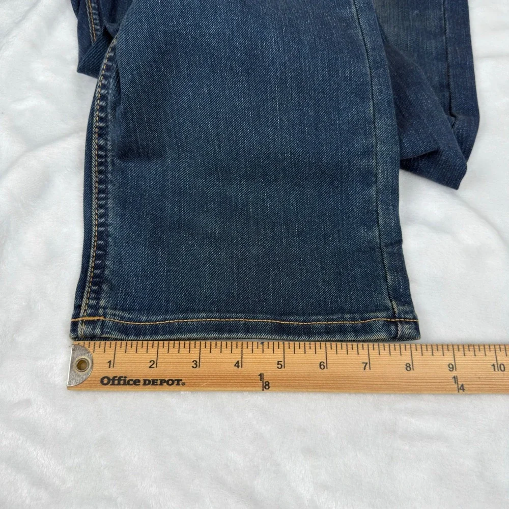 Calvin Klein Jeans Mens 38x32 (40 waist) Slim Straight Stretch Dark Blue New